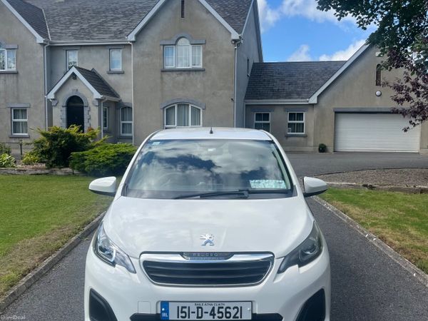 Peugeot 108 Hatchback, Petrol, 2015, White