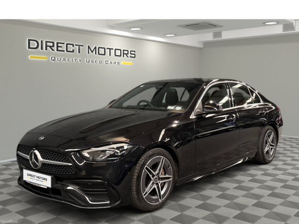 Mercedes-Benz C-Class Saloon, Diesel Hybrid, 2022, Black