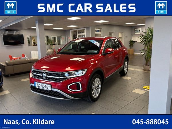 Volkswagen T-Roc SUV, Petrol, 2023, Red