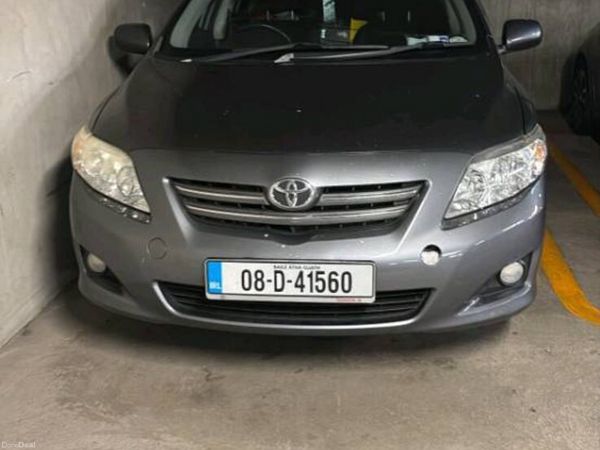 Toyota Corolla Saloon, Petrol, 2008, Grey