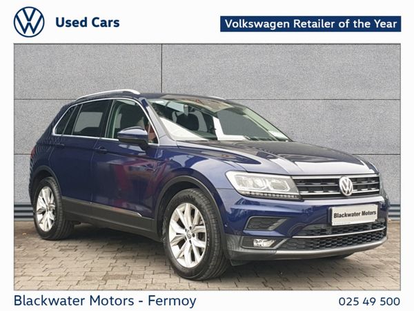 Volkswagen Tiguan Estate, Diesel, 2018, Blue