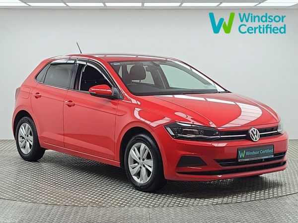 Volkswagen Polo Hatchback, Petrol, 2019, Red