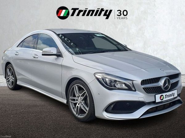 Mercedes-Benz CLA Saloon, Petrol, 2017, Silver