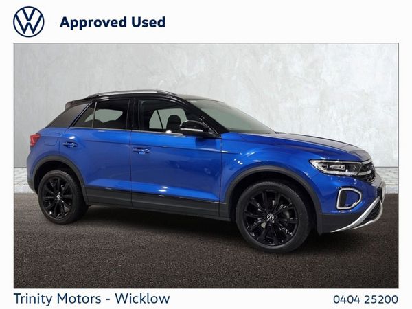 Volkswagen T-Roc SUV, Petrol, 2023, Blue