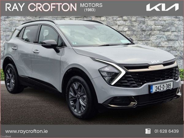 Kia Sportage SUV, Petrol Hybrid, 2024, Grey