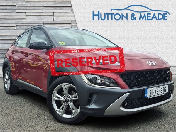 Hyundai KONA SUV, Diesel, 2021, Red