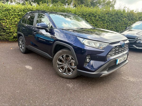 Toyota RAV4 SUV, Petrol Hybrid, 2024, Blue