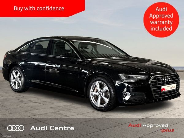 Audi A6 Saloon, Petrol Plug-in Hybrid, 2021, Black