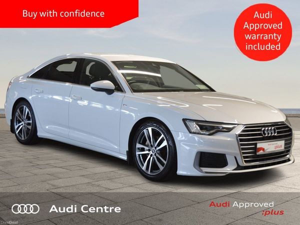 Audi A6 Saloon, Diesel, 2021, White