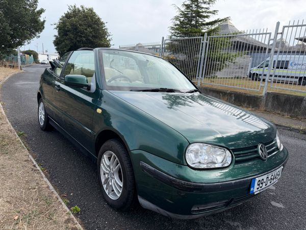 Volkswagen Golf Convertible, Petrol, 1999, Green