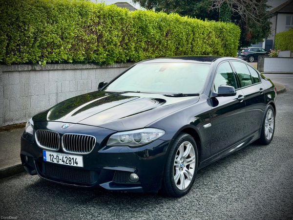 BMW 5-Series Saloon, Diesel, 2012, Black