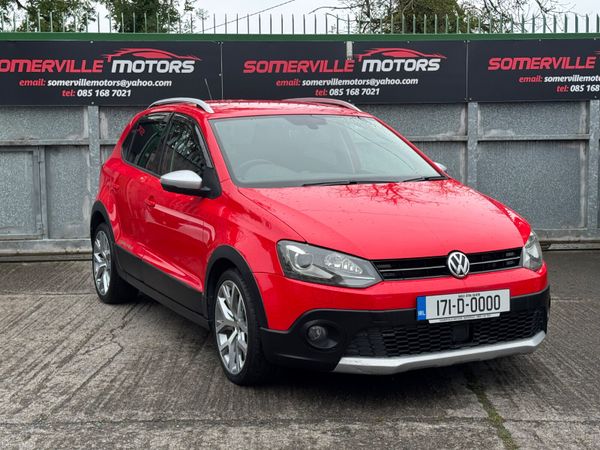 Volkswagen Polo Hatchback, Petrol, 2017, Red