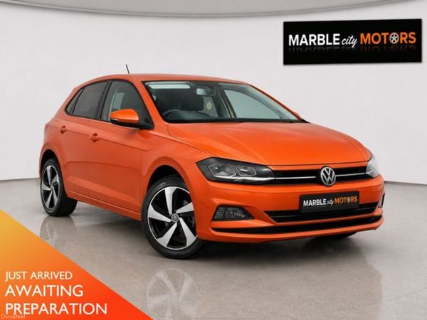 Volkswagen Polo Hatchback, Petrol, 2020, Orange