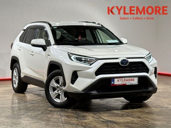 Toyota RAV4 SUV, Petrol Hybrid, 2020, White