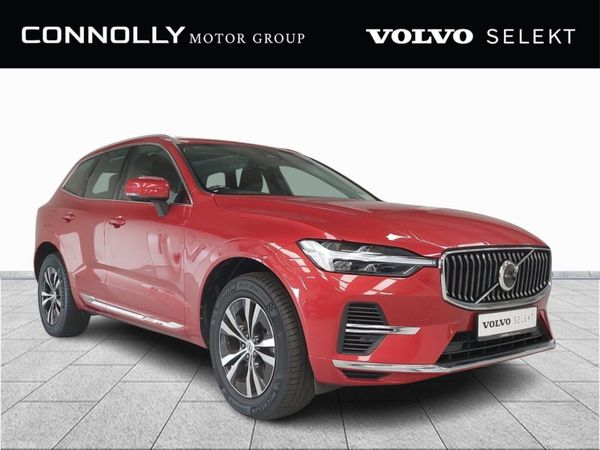 Volvo XC60 SUV, Petrol Hybrid, 2023, Red