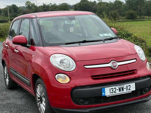 Fiat 500 MPV, Diesel, 2013, Red