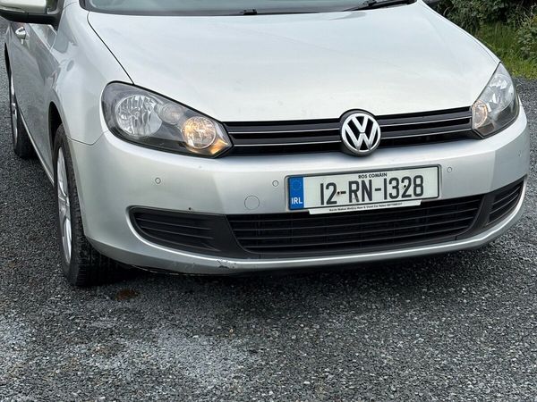 Volkswagen Golf Hatchback, Diesel, 2012, Silver