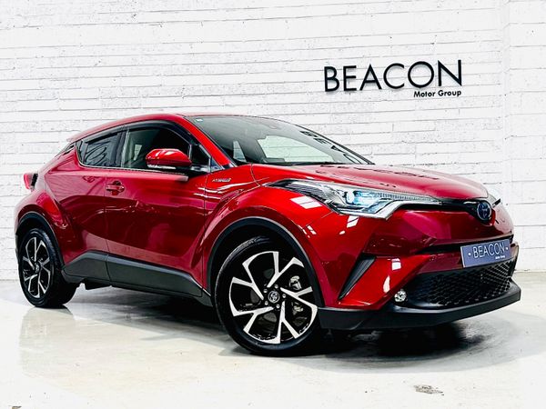 Toyota C-HR SUV, Petrol Hybrid, 2017, Red