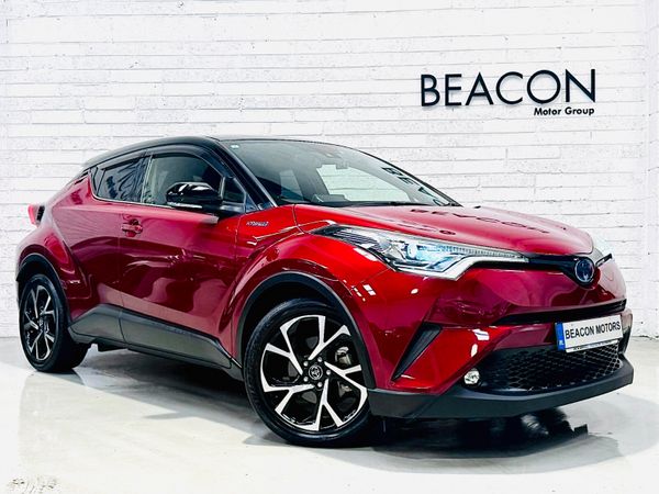 Toyota C-HR SUV, Petrol Hybrid, 2017, Red