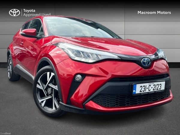 Toyota C-HR SUV, Petrol Hybrid, 2023, Red
