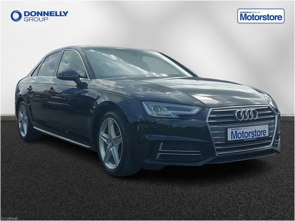 Audi A4 Saloon, Petrol, 2017, Black