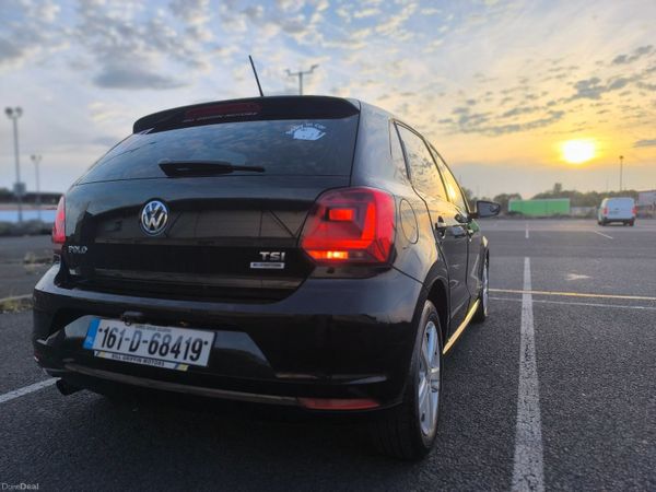 Volkswagen Polo Hatchback, Petrol, 2016, Black