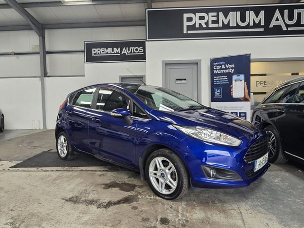 Ford Fiesta Hatchback, Petrol, 2014, Blue