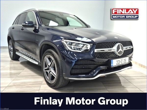 Mercedes-Benz GLC SUV, Diesel Plug-in Hybrid, 2022, Blue