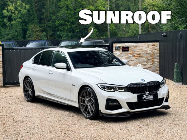 BMW 3-Series Saloon, Petrol Plug-in Hybrid, 2022, White