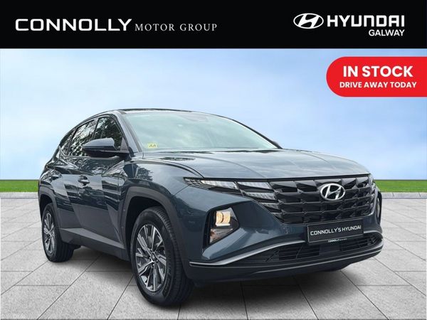 Hyundai Tucson SUV, Petrol Hybrid, 2024, Blue