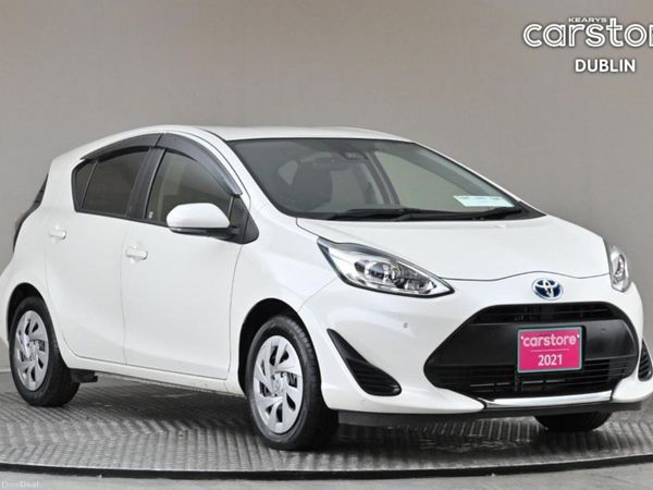 Toyota Aqua Hatchback, Petrol Hybrid, 2021, White