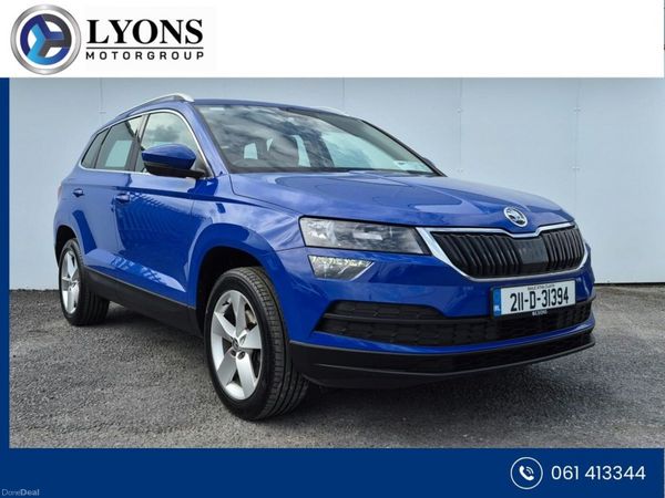 Skoda Karoq Estate, Diesel, 2021, Blue