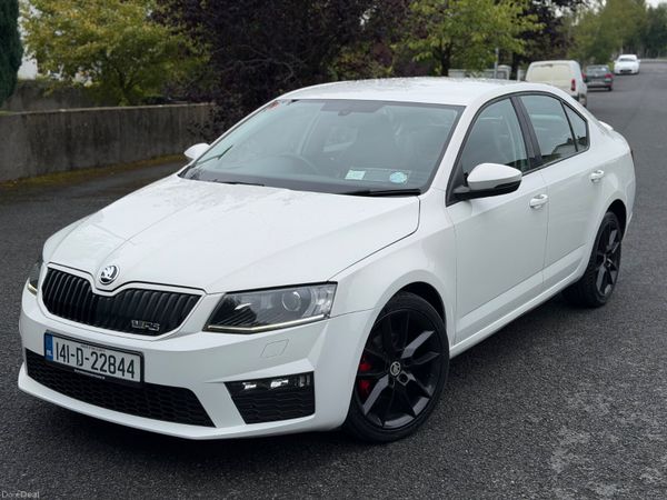 Skoda Octavia Saloon, Diesel, 2014, White