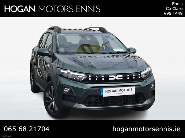 Dacia Sandero Stepway Hatchback, Petrol, 2026, Green