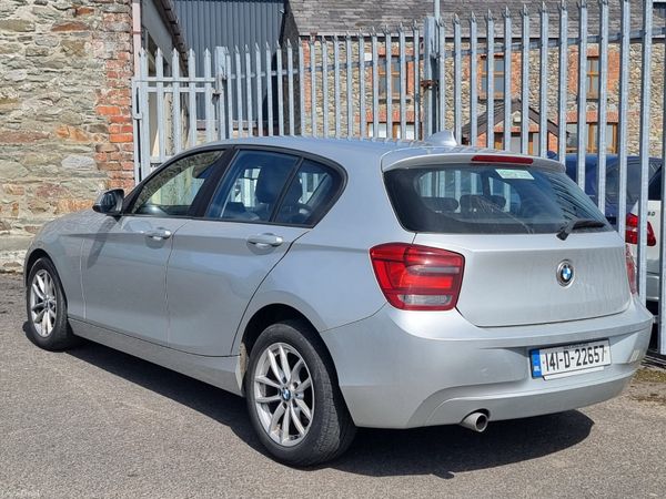 BMW 1-Series Hatchback, Diesel, 2014, Silver