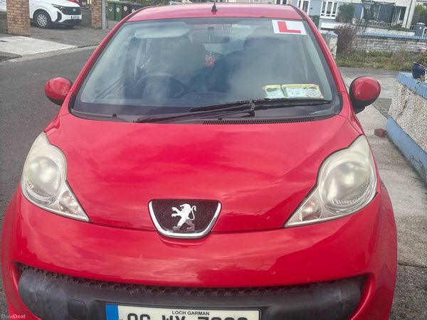 Peugeot 107 Hatchback, Petrol, 2006, Red