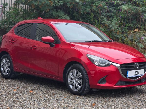 Mazda Demio Hatchback, Petrol, 2017, Red