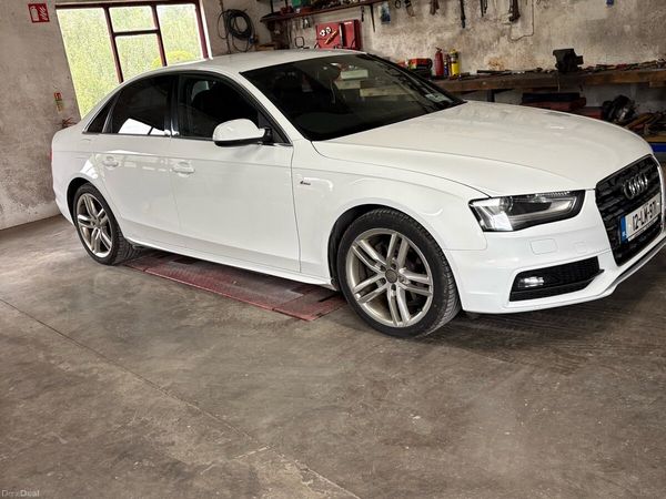 Audi A4 Saloon, Diesel, 2012, White