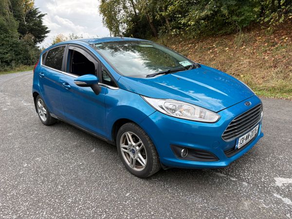 Ford Fiesta Hatchback, Petrol, 2013, Blue