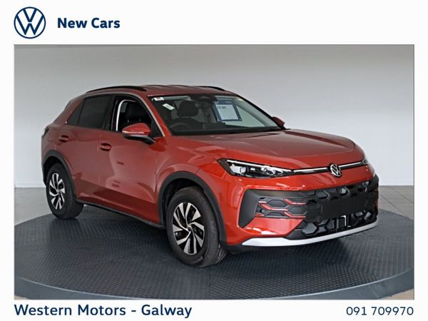 Volkswagen T-Roc SUV, Petrol, 2026, Red