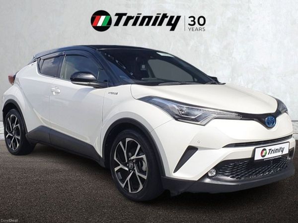 Toyota C-HR SUV, Petrol Hybrid, 2019, White