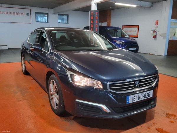 Peugeot 508 Saloon, Diesel, 2016, Blue