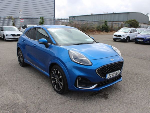 Ford Puma MPV, Petrol Hybrid, 2021, Blue