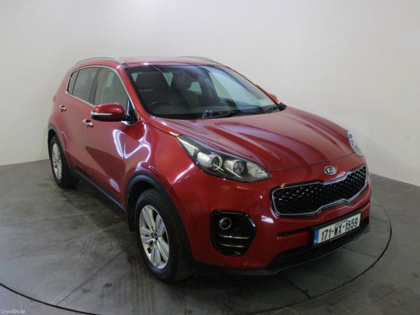 Kia Sportage SUV, Diesel, 2017, Red