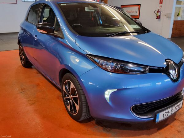 Renault Zoe Hatchback, Electric, 2017, Blue