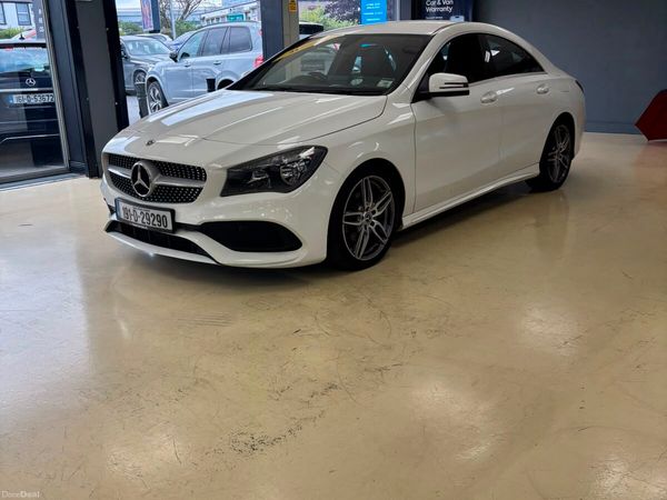 Mercedes-Benz CLA Saloon, Petrol, 2019, White