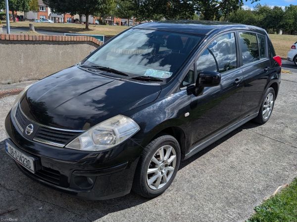 Nissan Tiida Hatchback, Petrol, 2008, Black