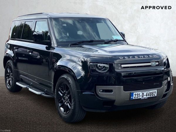 Land Rover Defender SUV, Petrol Plug-in Hybrid, 2023, Black