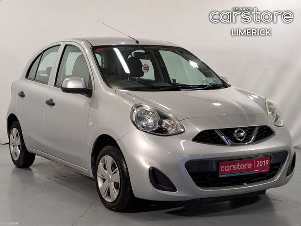 Nissan March Hatchback, Petrol, 2019, Silver