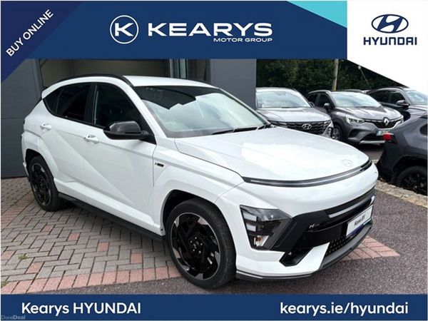 Hyundai KONA SUV, Electric, 2024, White